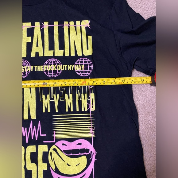 Falling in Reverse Ronnie Radke 3 tshirts (1 M, 2L) rock metal band tees - Picture 3 of 14